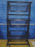 3 Tier Baskets on Wheels