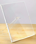 Acrylic 8.5x11 Magnetic Frame Stand (Eaches)