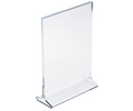 2-sided 5 x 7 Acrylic Sign Holder for QR Codes (Eaches)