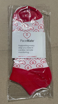 PaceMate Red/White Ankle Socks (1 PAIR)