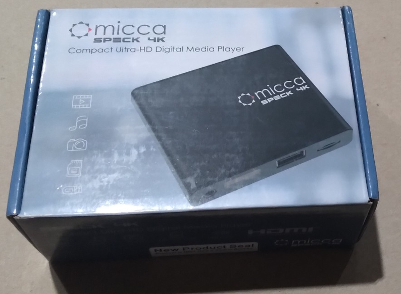 Media players (Micca SPECK HK) (Eaches)