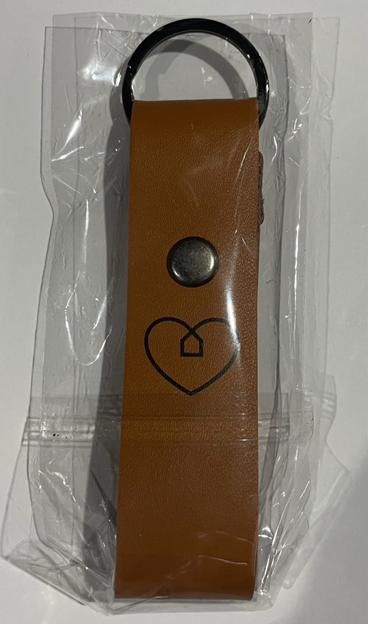 PaceMate Branded Leather Keychain (Eaches)