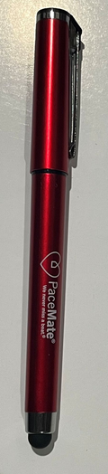 PaceMate - Red Stylus Pen w/White logo (Eaches)