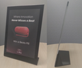 PaceMate - 8.5 x 11 SIGN (Where Innovation Never Misses A Beat - Win a Beats Pill) in Black/Clear Acrylic Frame (Eaches)