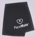 PaceMate - Black XL  34 inch Cooling Towel w/White Logo (Eaches)