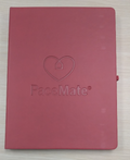 PaceMate Red Journal Notebook - w/Logo (No pen) (Eaches)